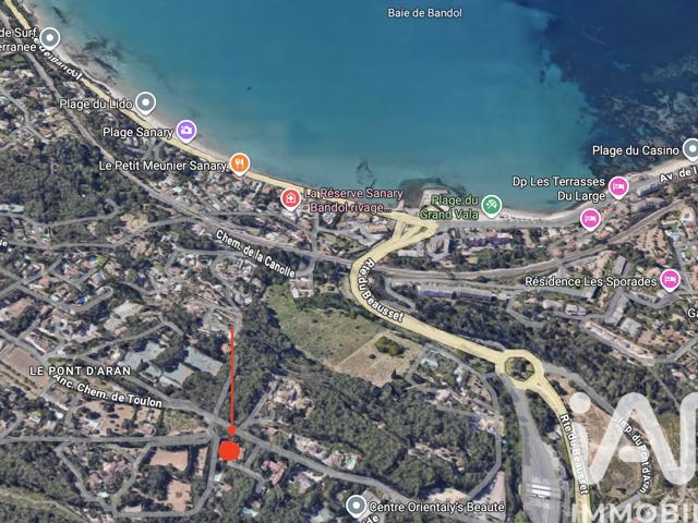 Vente  Studio de 22 m² à Sanary 149 000 euros Réf: SFN-1874970