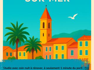 Vente  Appartement F2  de 27 m² à Sanary 158 500 euros