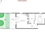 Vente  Appartement T2  de 44 m² à Draguignan 195 263 euros