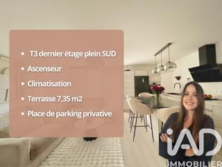 Vente  Appartement F3  de 60 m² à La Seyne 168 000 euros