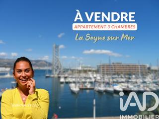 Vente  Appartement F4  de 81 m² à La Seyne 259 000 euros