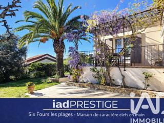 Vente  Maison de 125 m² à Six-Fours 785 000 euros