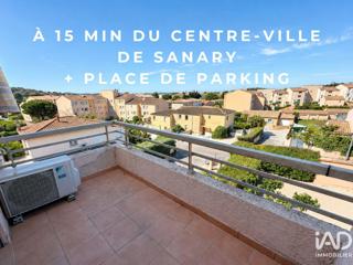 Vente  Appartement F3  de 72 m² à Sanary 325 000 euros