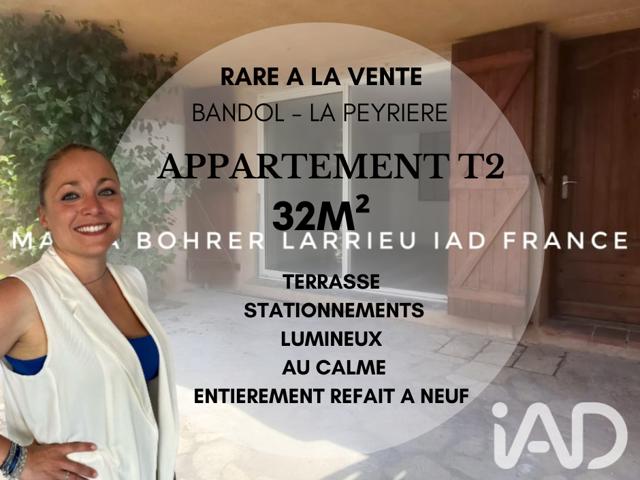 Vente  Appartement T2  de 32 m² à Bandol 192 000 euros Réf: SFN-2064552