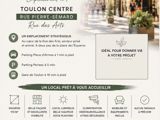 Vente  Local commercial de 170 m² à Toulon 110 000 euros