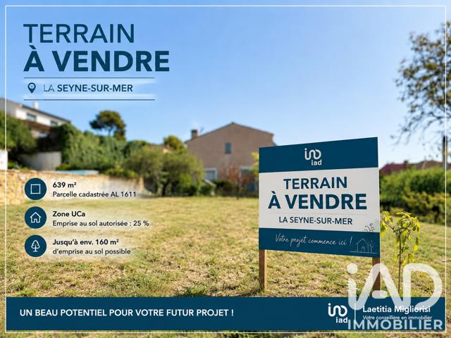 Vente  Terrain de 639 m² à La Seyne 225 000 euros Réf: SFN-2091251