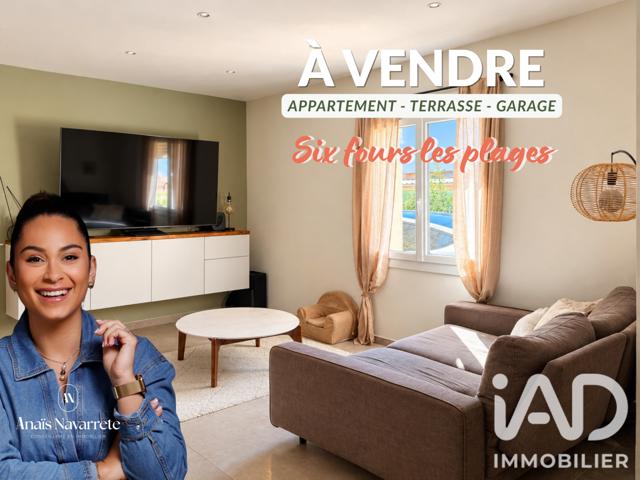 Vente  Appartement T3  de 69 m² à Six-Fours 415 000 euros Réf: SFN-2130820