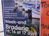 Du 15 au 17 avril, braderie au Brusc