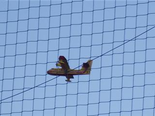 Un défilé de canadair toute l'après-midi