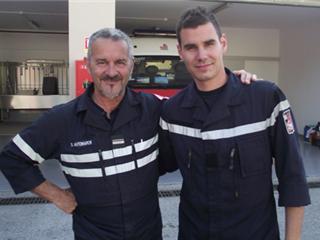 Sanary: Le caporal Eric Astesano quitte le centre de secours
