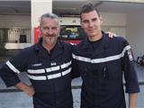 Sanary: Le caporal Eric Astesano quitte le centre de secours