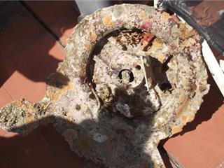 Sanary; un drôle d'objet retrouvé dans les filets d'un pêcheur