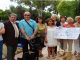 Le Kiwanis Joséphine Baker a aidé l'association des chiens guides d'aveugles