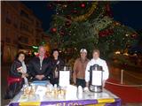 Sanary: succès de la vente de vin chaud du Lions club