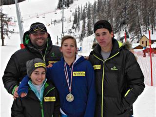Sanary ski team s'est illustré à Vars