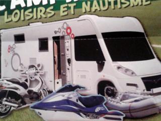 Salon du camping-car avec le Six-Fours le Brusc F.C