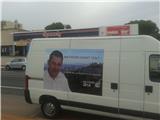 Six-Fours: Erik Tamburi, un camion pour faire campagne