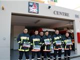 Sanary: Les pompiers entament leur tournée de calendriers