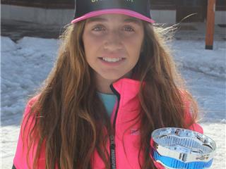 Six-Fours: Juliette Della-Monica, championne du Var dans la catégorie U12.