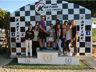 Six-Fours: Les twirleurs et twirleuses invités au karting de Six-Fours