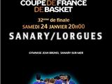 Coupe de France de Basket : beau parcours de Sanary