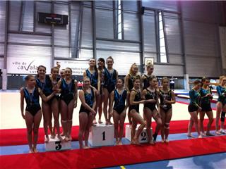 Six-Fours: week-end de compétition pour le Club de Gymnastique Artistique