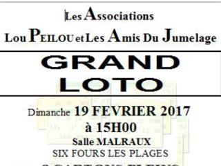 Loto de  "Lou Peilou et les Amis du jumelage Six Fours"