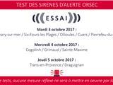 Système d’Alerte et d’Information des Populations : essais de sirènes