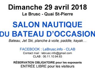 Premier salon du bateau d’occasion: recherche d’exposants