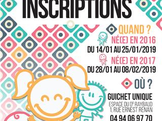 La Seyne: Rentrée 2019-2020 Inscriptions des maternelles