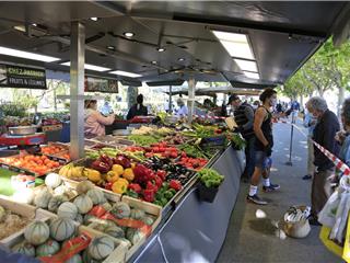 Réouverture du marché hebdomadaire de Sanary-sur-Mer